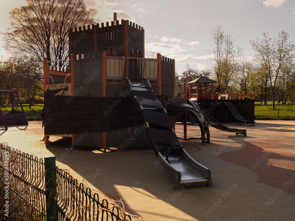 closed playground