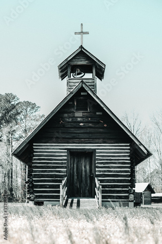 old wooden church