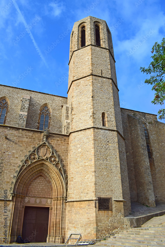 
Monasterio de Pedralbes en Barcelona Cataluña Españ