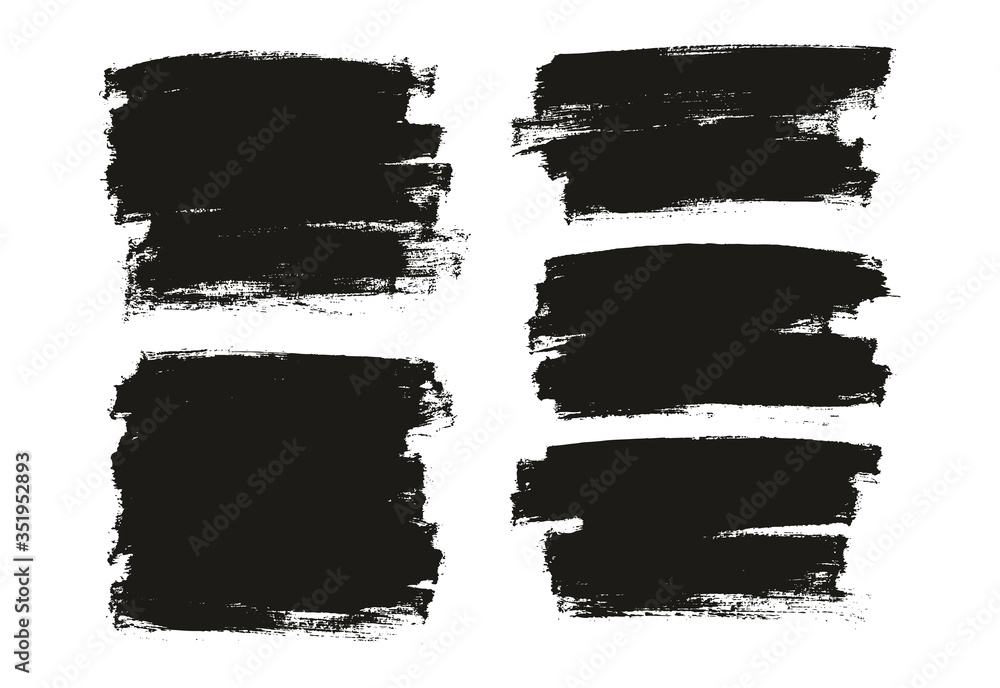 Flat Paint Brush Thin Full Background High Detail Abstract Vector Background Mix Set Flat Paint Brush Thin Full Background High Detail Abstract Vector Background Mix Set