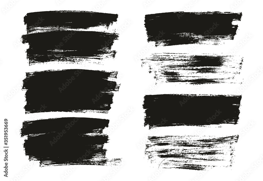 Flat Paint Brush Thin Full Background High Detail Abstract Vector Background Mix Set Flat Paint Brush Thin Full Background High Detail Abstract Vector Background Mix Set