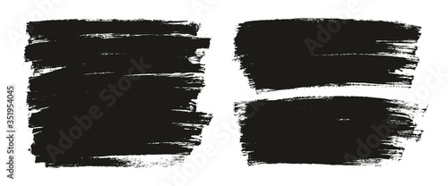 Flat Paint Brush Thin Full Background High Detail Abstract Vector Background Mix Set 