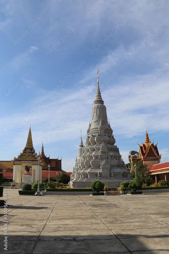 Obraz premium Palais royal à Phnom Penh, Cambodge