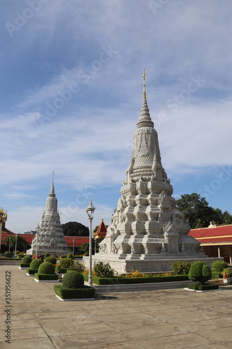 Palais royal à Phnom Penh, Cambodge © Atlantis