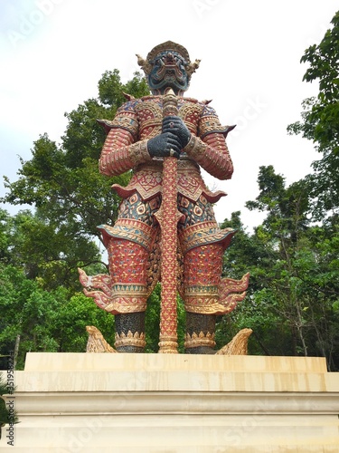 kriegerstatue thailand