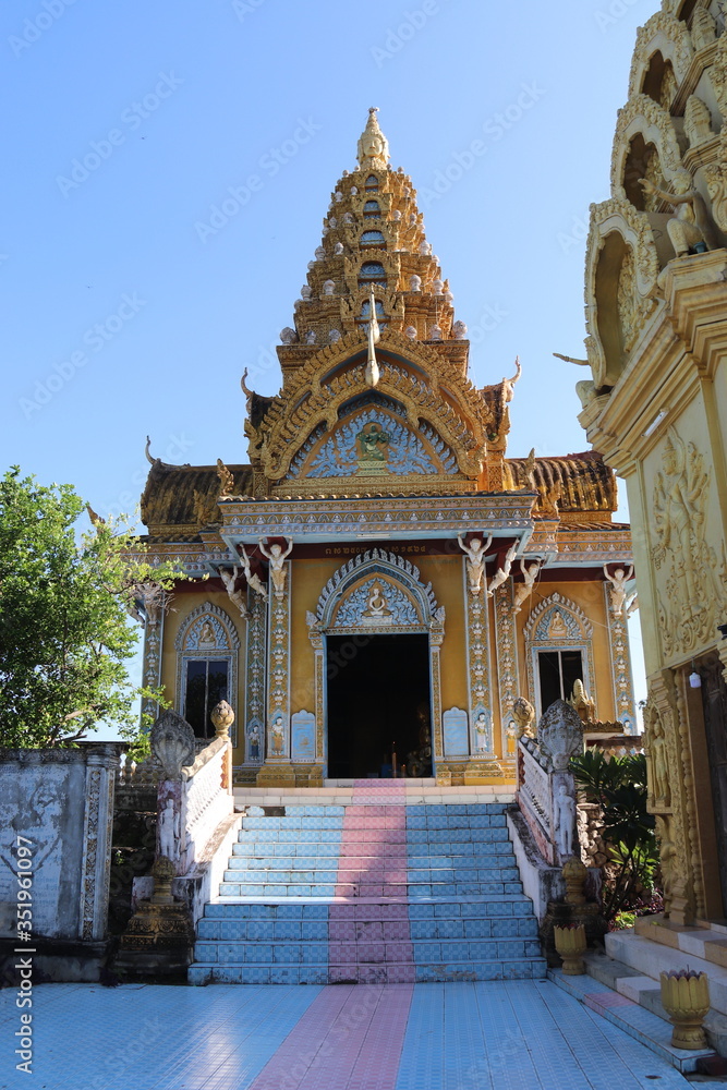Temple Phnom Sampeau à Battambang, Cambodge	