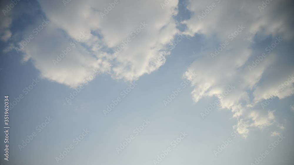 Clouds flow day to night clear fluffy sky nice weather timelapse 4K Clouds flow day to night clear fluffy sky nice weather timelapse 4K
