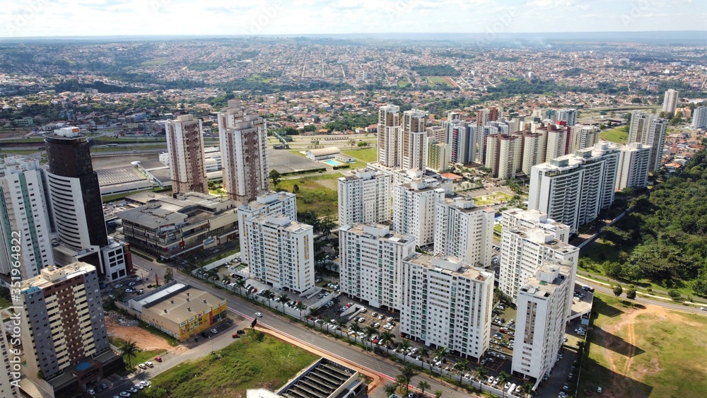 Brasília - Aguas Claras Neighborhooh - Brazil - Aerial Drone Shots