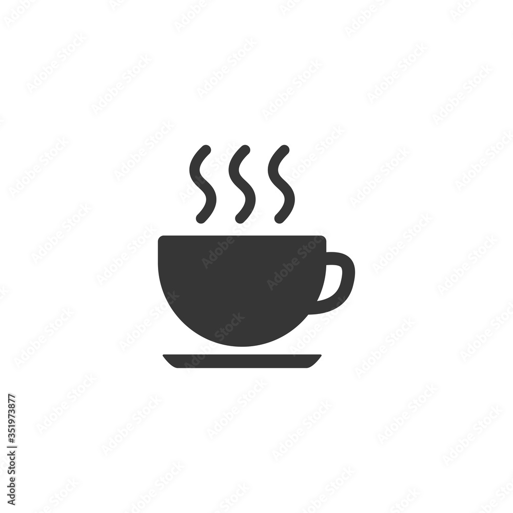 Tea Cup Icon Vector Illustration. Coffe Cup Icon Tea Cup Icon Vector Illustration. Coffe Cup Icon