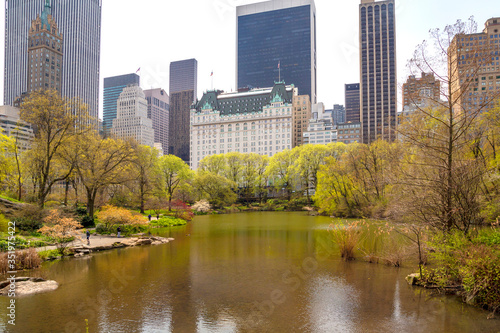 Obraz na płótnie Spring. Central Park, New York City. w salonie