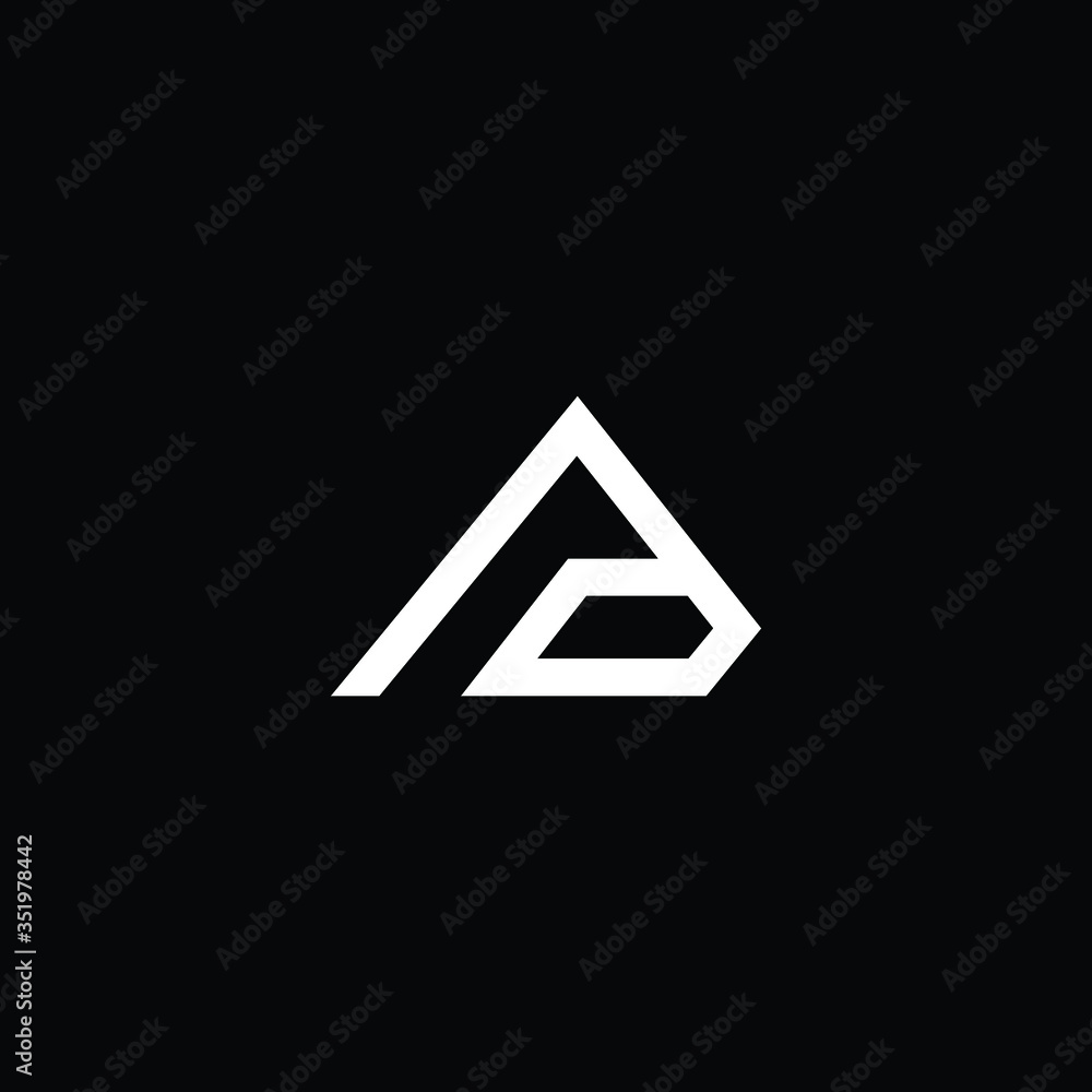Professional Innovative Initial AD logo and DA logo. Letter AD DA Minimal elegant Monogram. Premium Business Artistic Alphabet symbol and sign Professional Innovative Initial AD logo and DA logo. Letter AD DA Minimal elegant Monogram. Premium Business Artistic Alphabet symbol and sign
