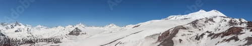 High mountains panorama