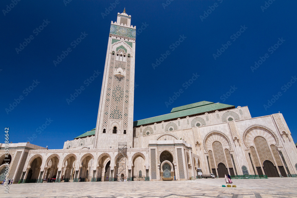 Morocco Casablanca Big Mosque Hassan II