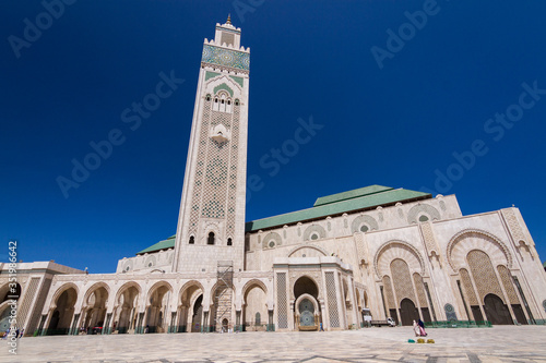 Morocco Casablanca Big Mosque Hassan II