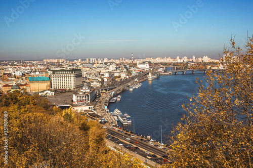Podil district, the historical part of Kiev
