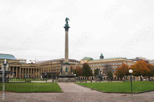 New Palace square, Stuttgart, Germany