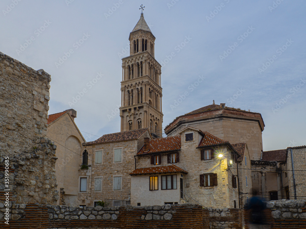 Catedral de Santo Domnius en Split , Croacia verano de 2019