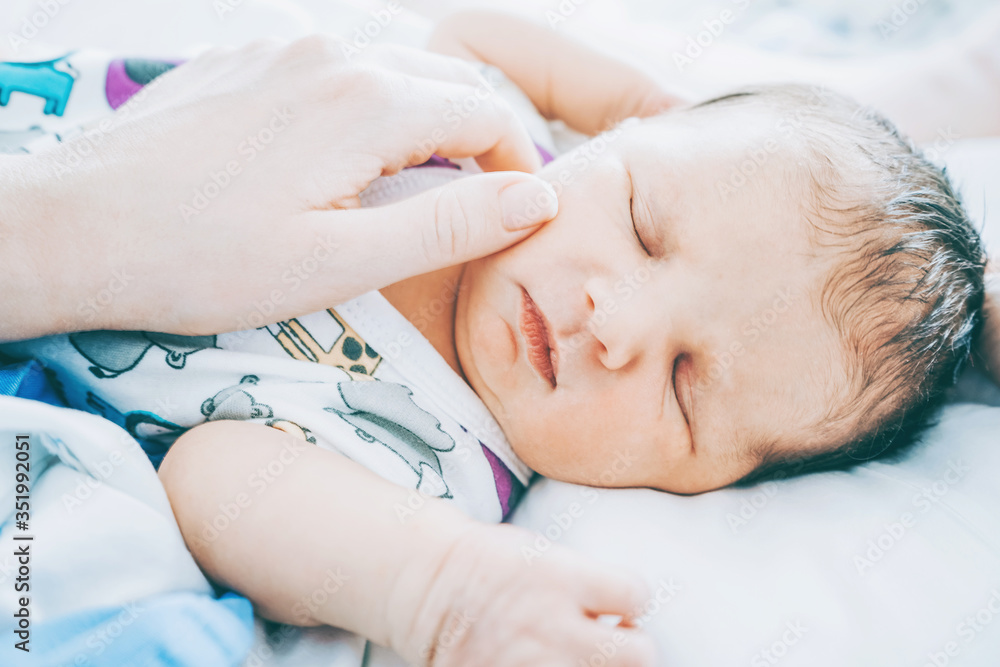 Lovely real image of a new born in her first day of life Lovely real image of a new born in her first day of life