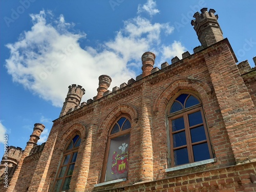 the facade of the cathedral of st mary in florianowo