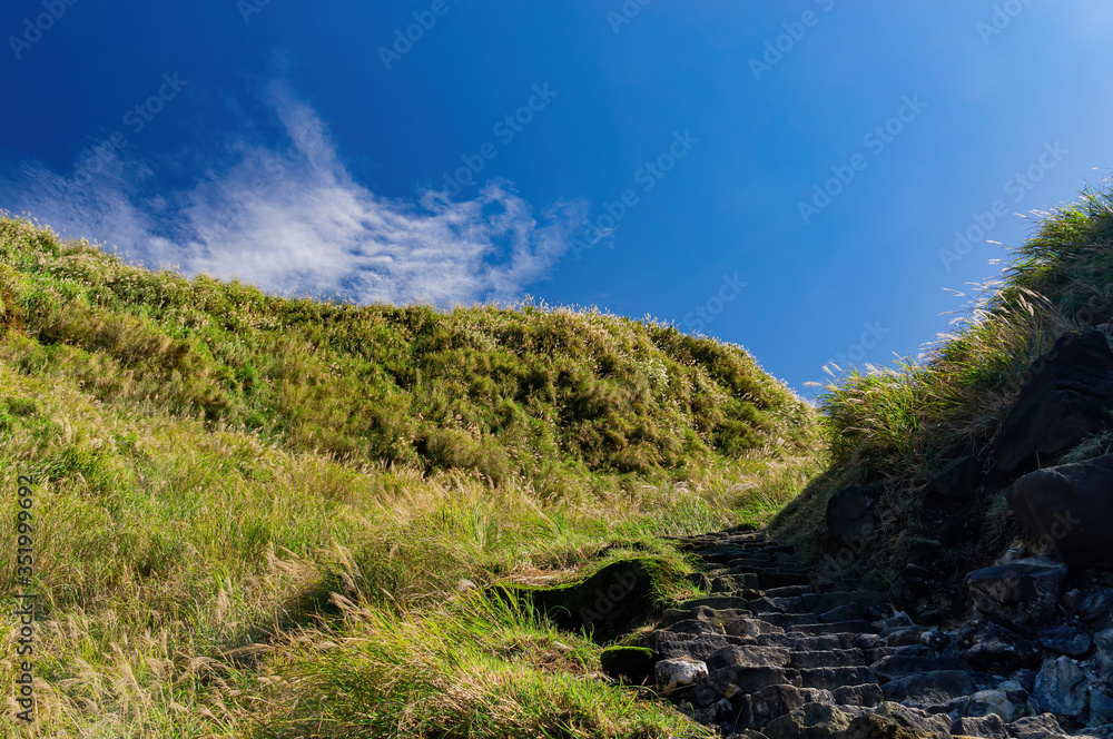 Nature landscape of the Xiaoyoukeng at Yangmingshan National Park Nature landscape of the Xiaoyoukeng at Yangmingshan National Park