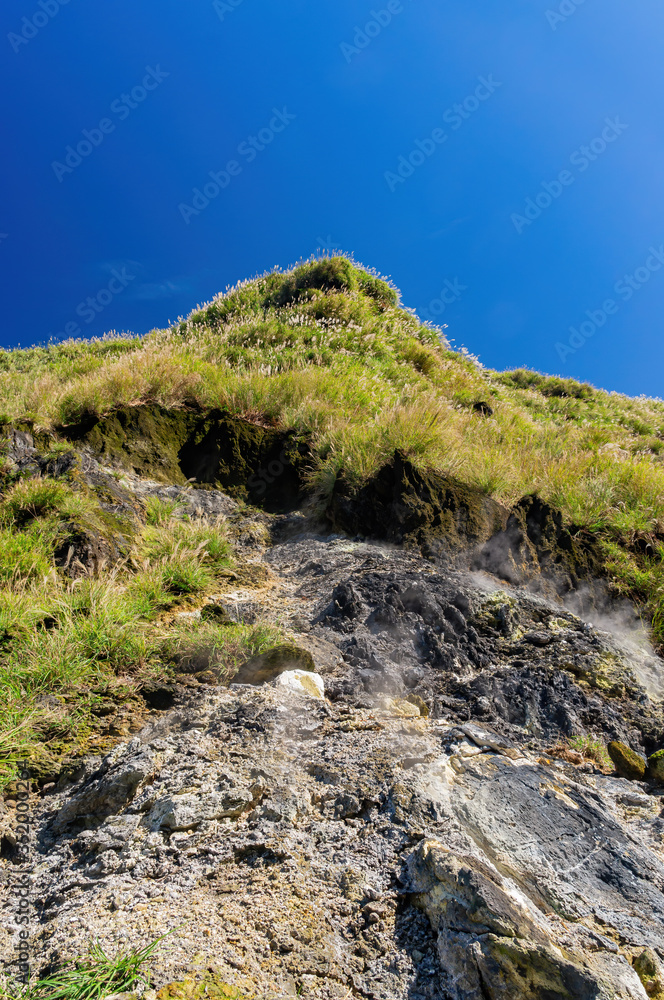 Nature landscape of the Xiaoyoukeng at Yangmingshan National Park Nature landscape of the Xiaoyoukeng at Yangmingshan National Park
