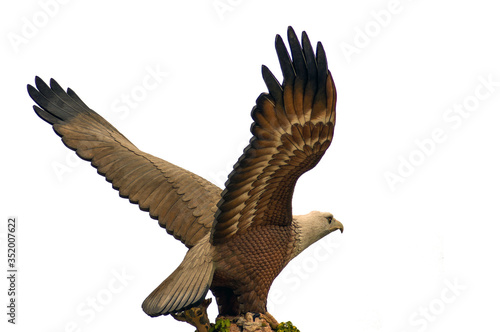 The famous eagle statue in Langkawi, Malaysia