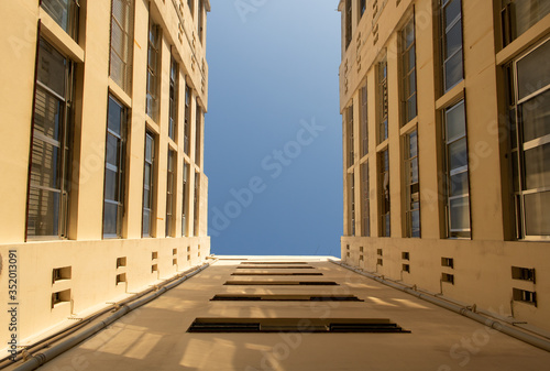 Perspective of a building