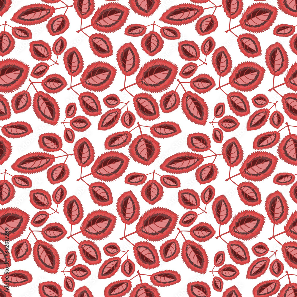 Square, seamless pattern, leaf pattern. Background for site or blog, textiles, packaging, interior drawing, wallpaper Square, seamless pattern, leaf pattern. Background for site or blog, textiles, packaging, interior drawing, wallpaper