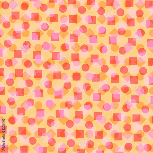 Geometric bright pattern for weddings, birthdays and textiles