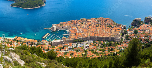 Aerial view of old city Dubrovnik © Sergii Figurnyi
