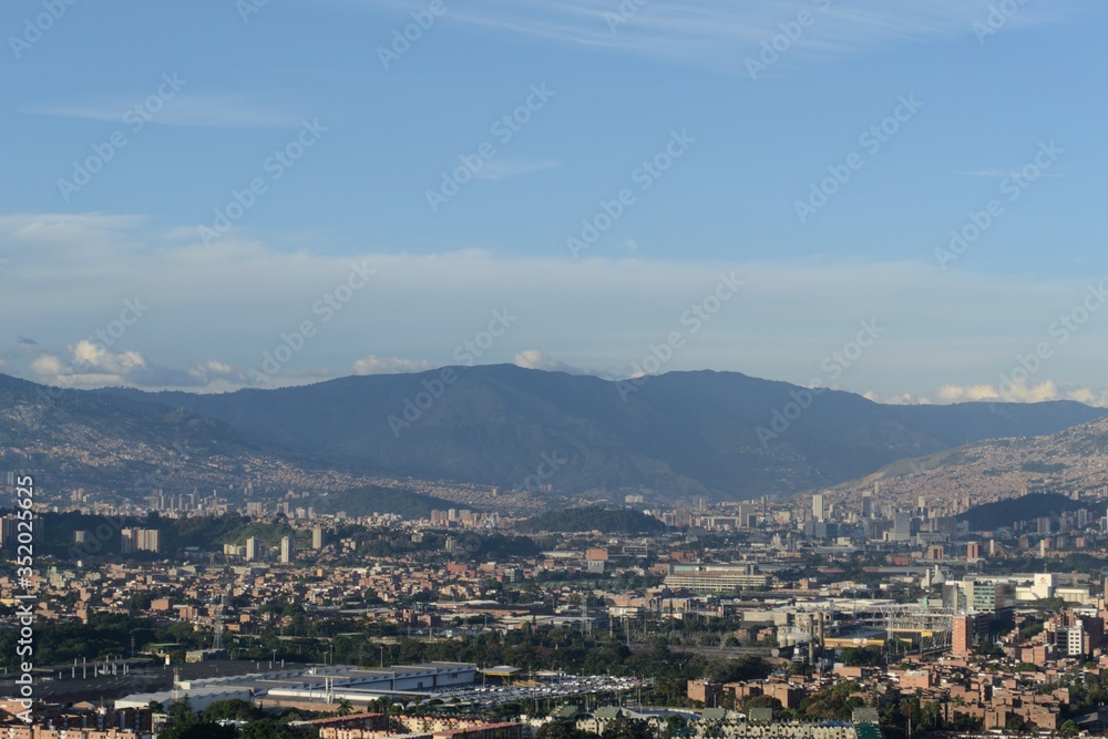 panorama of barcelona