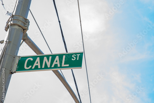 road sign in the city