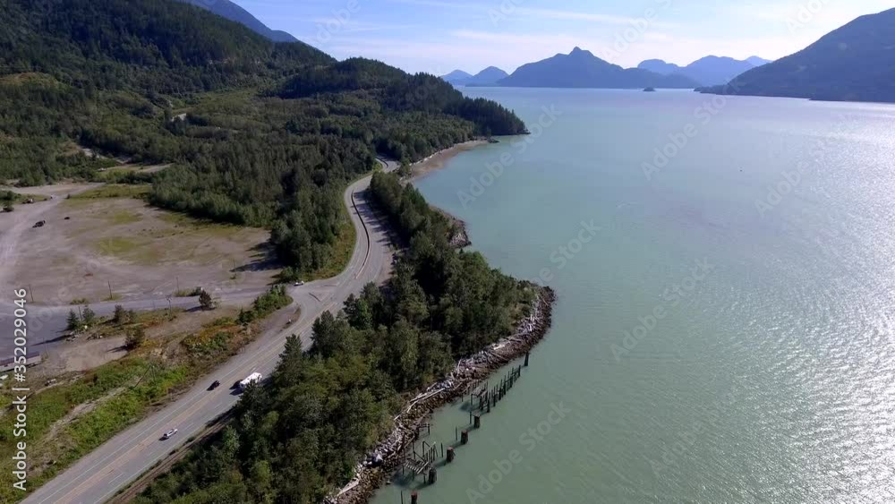 Sea to Sky Highway (Hwy #99) between Vancouver and Whistler | Beautiful British Columbia Canada Sea to Sky Highway (Hwy #99) between Vancouver and Whistler | Beautiful British Columbia Canada