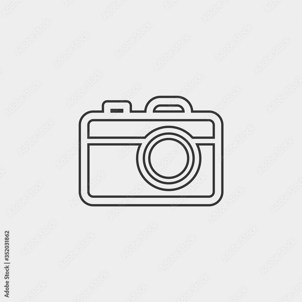 digital camera icon vector illustration for website and graphic design digital camera icon vector illustration for website and graphic design