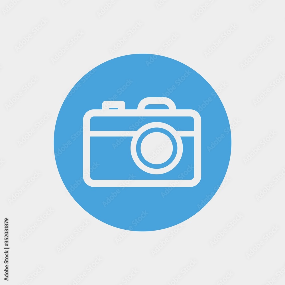 digital camera icon vector illustration for website and graphic design digital camera icon vector illustration for website and graphic design