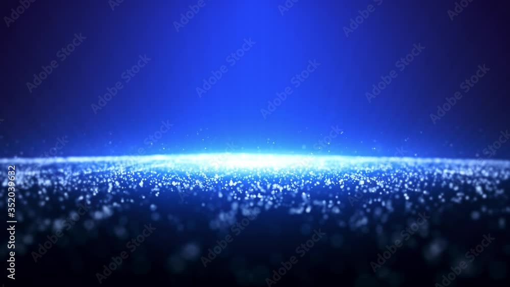 background loop, Awards shiny blue particles loop background loop, Awards shiny blue particles loop