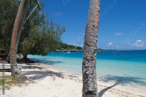 A beach In French Polynesia