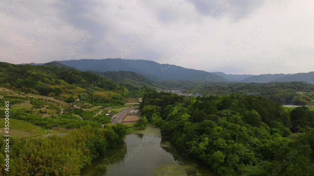 香川県野池空撮