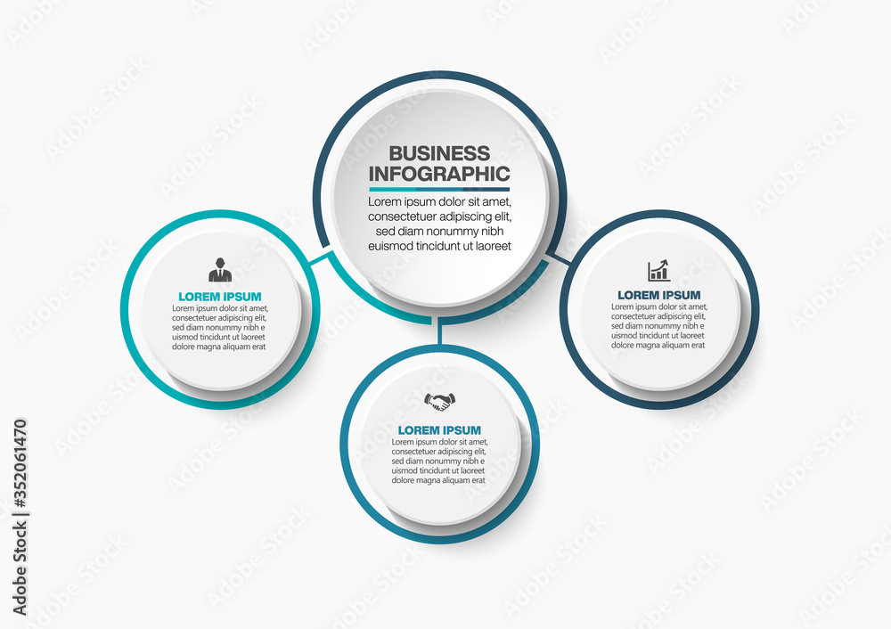 Business circle. timeline infographic icons designed for abstract background template milestone element modern diagram process technology digital marketing data presentation chart Vector Business circle. timeline infographic icons designed for abstract background template milestone element modern diagram process technology digital marketing data presentation chart Vector