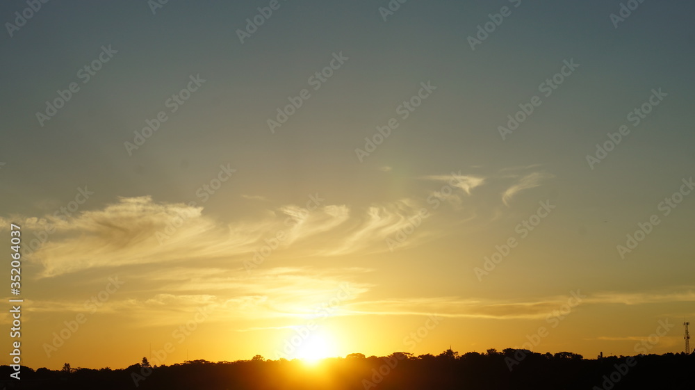 Fototapeta premium Sunset 