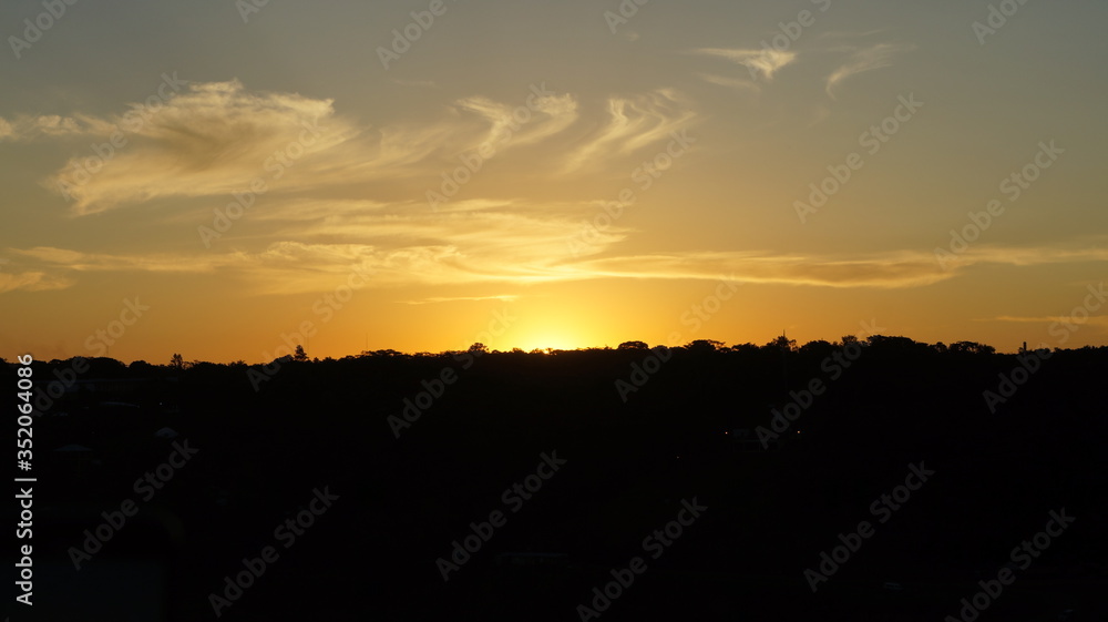 Fototapeta premium Sunset 