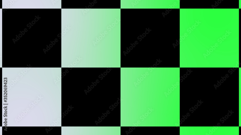 White and green color checker board abstract background,chess board