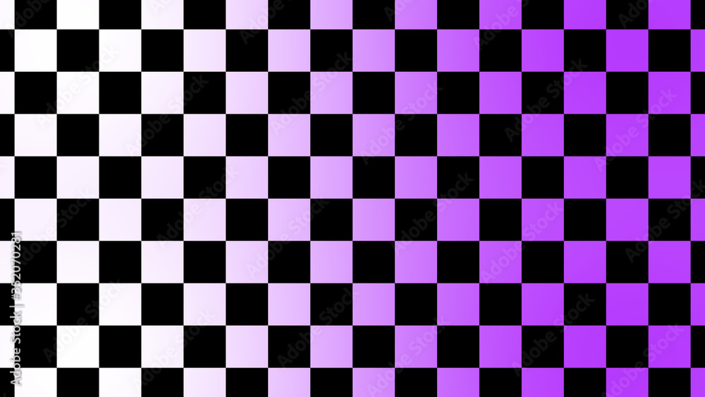 Fototapeta premium New white and purple checker board abstract background