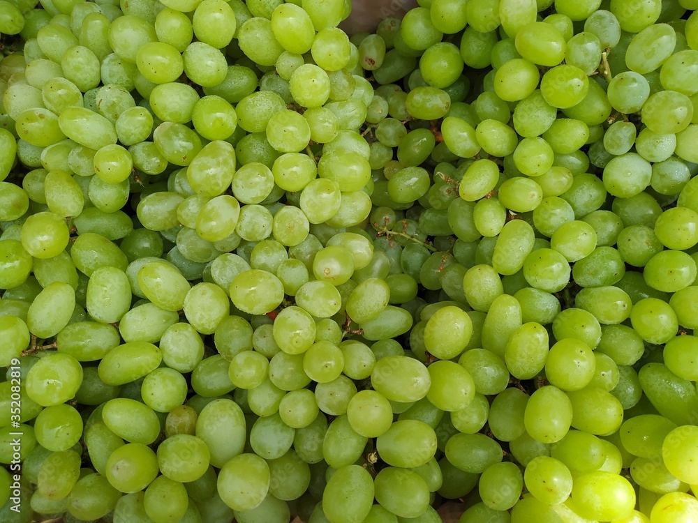 Green Grapes Closeup Stock Photo Green Grapes Closeup Stock Photo