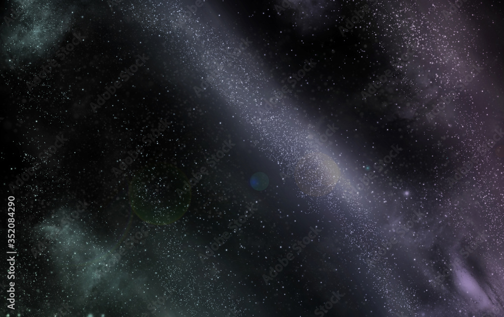 Obraz premium different planets in outer space