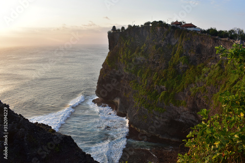 stunning view of Uluwatu cliff, Bali. Indonesia