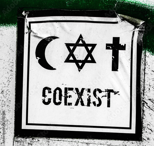 Coexistence between Jewish Christians and Muslims photo