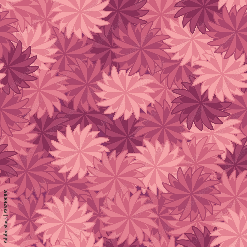 Seamless repeating pattern of flowers Seamless repeating pattern of flowers