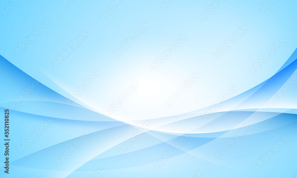 Blue and white abstract background with wave abstract for poster - banner
Blue and white abstract background with wave abstract for poster - banner