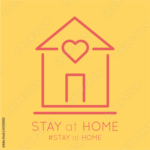 stay at home message for covid19